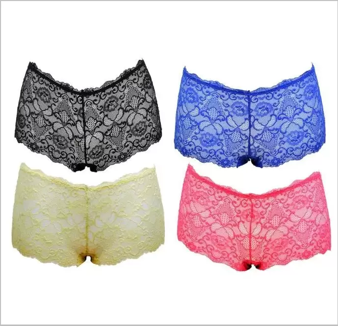 achat boxer shorty long en dentelle pour femme