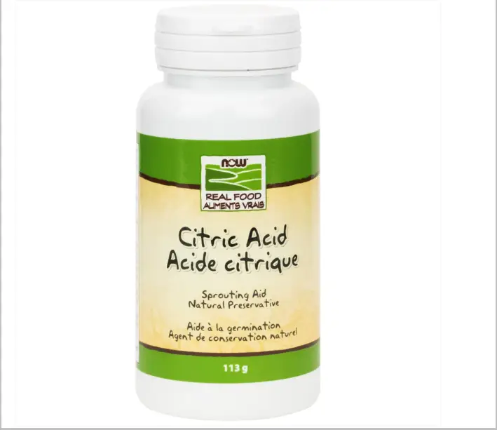 citric acid acide citrique